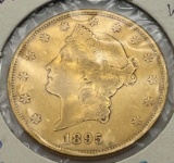 1895-S Liberty Double Eagle, $20