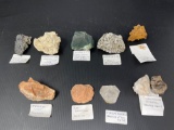 Basalt, Limestone, Gemstones, Petrified Wood, Other Samples