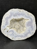 Chalcedony Geode (Pale Blue-Grey Agate)