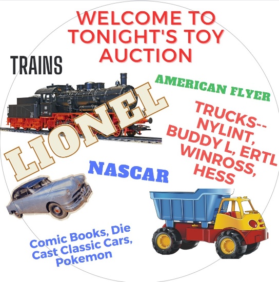 Antique & Vintage Train and Toy, Comics Auction