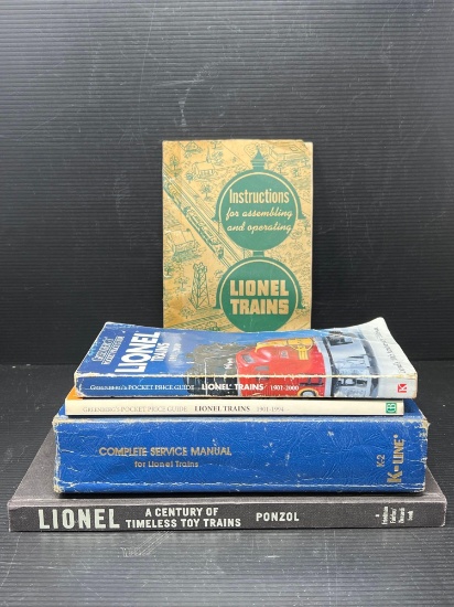 Lionel Train Books and Instructions