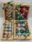 4 Boxes of Christmas Ornaments