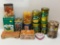 Decorative and Vintage Food & Other Tins- 13 in Lot