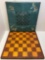 Chess/Checkerboard Decorated with Disney Characters and Folding Table with Chess/Checkerboard Top
