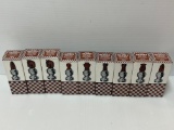 9 Bottles of Avon Men's Products- Chess Piece Bottles, All New in Box