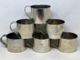 6 Metal Cups