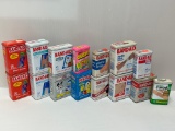 Band-aid, Curad & Other Adhesive Bandage Tins- 15 in Lot