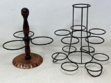 Wrought Iron Stands- 3 in Lot