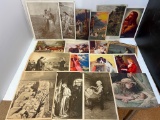 Grouping of Unframed Prints- Many from Bible Stories