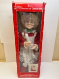 Motion-ettes of Christmas Mrs. Claus Animated Figure with Box