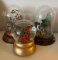 2 Wizard of Oz Music Boxes and Poinsettia Water Globe
