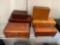 6 Wooden Boxes- Some Are Cedar, Globe Wernick is Oak