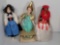 3 Ethnic Dolls- Including Schneider, Switzerland Doll