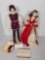 2 Character Dolls- Romeo & Juliet with Extra Clothing Pieces