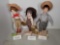 3 Character Dolls- Borax, Nature's Freshener, Cresota Flour and Tom Sawyer