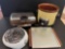 General Electric Waffle Iron, Sears Slow Cooker, 2 Electric Hot Plates