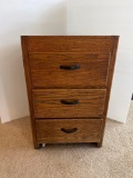 Antique Oak, Wooden Cabinet