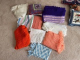 Grouping of Crocheted Afghans