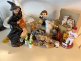 Figures Lot- Witch, Animals, Angel, Reading Philies Ryan 
