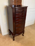 Jewelry Armoire with 8 Drawers and 2 Doors