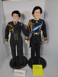 2 Character Dolls- Prince Andrew and Prince Charles