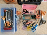 Large Grouping of Scissors & Thread Clippers