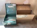 2 Metal Boxes- Tan is File Size