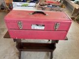 Popular Mechanic's Tool Box with Inner Tray, Measures 24