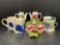 Fruit Ceramics- Blueberry Mugs, Cherry Tea Set