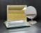 Shaving MIrror, Small Square Framed Mirror and Mirrored Dresser Tray