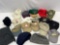 Baseball Caps, Other Hats- Includes Ireland, Alaska, Nike, Beret, Fleece Cap, More