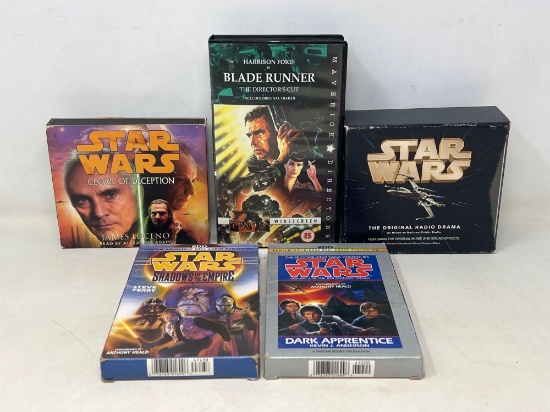 4 Star Wars Audio Books and Blade Runner Audio Book