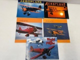 5 Calendars- 2 Aeroplane 1998 & 1990, 2 Airborne 1990 & 1991 and World of Flight 1993