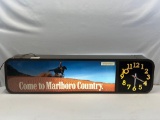 Come to Marlboro Country Electric Clock