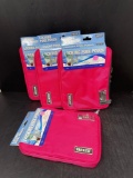 4 Vaultz Locking Pool Pouches- New in Packaging, All Pink