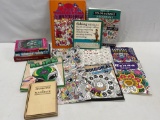 Books Lot- Coloring Books, Other Books- Children's & Adult's