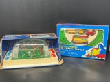 World Cup Super Soccer Game and Battery Operated Mini Express Train Set- Both New in Box