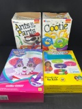 Games & Crafts- Ants in the Pants, Cootie, Peluche Creative Pillow Maker, and Bracelet Maker