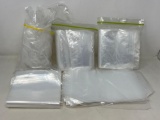 Large Grouping of Zip Top Bags- Various Sizes