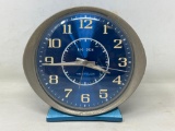 Vintage Westclox Big Ben Alarm Clock with Blue Face