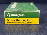 Box of Remington 6MM Ammunition