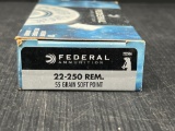 Box Federal .22-250 Rem. Ammunition
