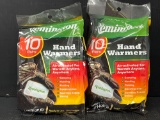 2 Packs of 10 Pairs of Remington Hand Warmers- New