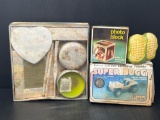 Cherub Themed Gift Set, Photo Block Super Buggy and Corn Decoration