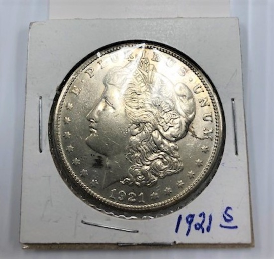 1921-S SILVER DOLLAR