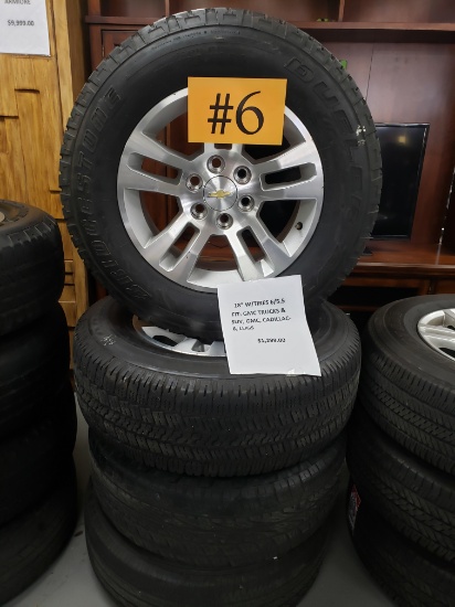 18" Wheels w/ Tires