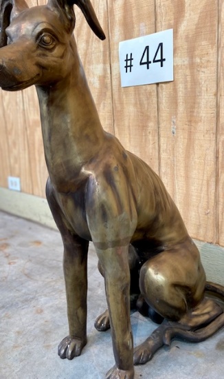 Bronze Dog Statue