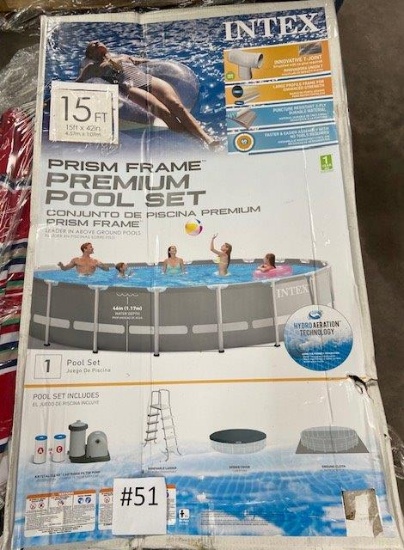 INTEX PREMIUM 15FT POOL SET