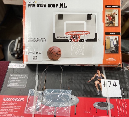 MINI HOOP AND AEROBIC BOUNCER