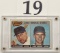 1965 ASTROS JIM BEAUCHAMP AND LARRY DIERKER ROOKIE CARD